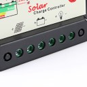 30A Solar Controller Black Mini Solar Controller Intelligent Home Appliances ABS