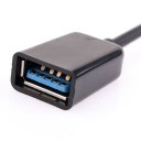 Newest USB-C USB 3.1 Type C Male to USB 3.0 Female OTG Data Cable Connector