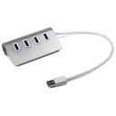 4 Ports Aluminum USB 3.0 Hub High-Speed For Apple Macbook Pro Mac PC Laptop