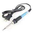 60W Adjustable Temperature Welding Solder Soldering Iron Electric Tool 5 Tips