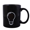 Magic Bulb Discoloration Ceramic Coffee Mug Heat Sensitiv