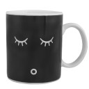 Magic Good Morning Discoloration Ceramic Coffee Mug Heat Sensitive Changing