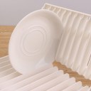 Kitchen Foldable Dish Plate Drying Rack Organizer Drainer Plastic Storage Holder