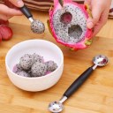 Stainless Steel Cook Dual Double Melon Baller Ice Cream Scoop Fruit Spoon