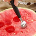 Stainless Steel Cook Dual Double Melon Baller Ice Cream Scoop Fruit Spoon