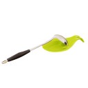 Useful Silicone Spoon Rest Heat Resistant Kitchen Utensil Spatula Holder Spoons