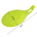 Useful Silicone Spoon Rest Heat Resistant Kitchen Utensil Spatula Holder Spoons