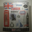 Booth Big Ben Clock Family Bathroom Shower Curtain Simple Polyester Ring Pull