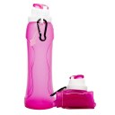 Foldable Water Bottle Leak Proof Silicone Sports Bottle Outdoor Foldable Bottles