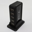 7 Port USB 2.0 High-Speed HUB Powered + AC Adapter Free