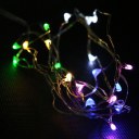 2M MINI 20 LED Silver Wire LED Starry Light String Fairy Battery Electronic Xmas