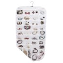 80 Pocket Jewelry Hanging Storage Organizer Holder Earring Bag Pouch Display New