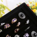 Beauty Jewellery Ring Earrings Display Storage Box Tray Holder Organizer Case