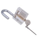 Locksmith Practice Padlocks Lock Pick Training Trainer Pick  with Two Keys