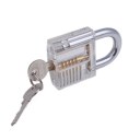 Locksmith Practice Padlocks Lock Pick Training Trainer Pick  with Two Keys