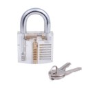 Locksmith Practice Padlocks Lock Pick Training Trainer Pick  with Two Keys