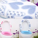 1xBathroom Warmer Toilet Seat Pad Mat+1 x Soft Closestool Washable Lid Top Cover