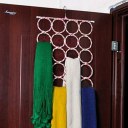 Multi-use 28 Ring Clothes Tie Belt Scarf Hanger Holder Rack Organise hanger Hook