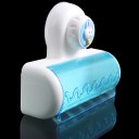 Home Bathroom Toothbrush SpinBrush Suction Holder Stand Rack Plastic Set 5 Bin 