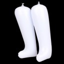 4 Pairs 12 Inch White Film Inflatable Boot Stretcher Shaper Shoe Tree