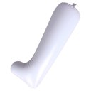 4 Pairs 12 Inch White Film Inflatable Boot Stretcher Shaper Shoe Tree