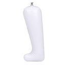 4 Pairs 12 Inch White Film Inflatable Boot Stretcher Shaper Shoe Tree