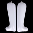 4 Pairs 12 Inch White Film Inflatable Boot Stretcher Shaper Shoe Tree