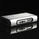 Aluminum Pocket Cigarette Case Automatic Ejection Box Holder Silver