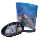 Home Decor Colorful LED Jellyfish Tank Sea World Swimming Mood Lamp Nightlight