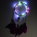 Lantern Light-emitting Stainless Steel DreamCatcher Home Car Decoration Ornament