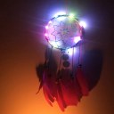 Lantern Light-emitting Stainless Steel DreamCatcher Home Car Decoration Ornament