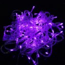 10m 100pcs Outdoor LED Light String Lights-EU Purple Christmas Xmas Decoration