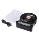 Multifunctional Rechargeable USB Fan mini Portable Cooling Fan Black