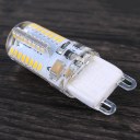 AC 220-240V G9 Silica Gel 3W 64 LED 3014 SMD Warm/Pure New White Light Bulb Lamp