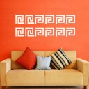 Maze Mirror Style Removable Decal Art Wall Sticker Home Decoration