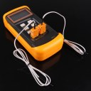 1set Yellow 5 Digit Digital Thermometer Hygrometer Temperature Humidity Meter