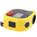 Yellow Infrared Range Finder Distance Measurer Meter Rangefinder Small Portable