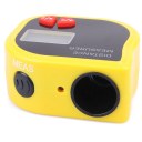 Yellow Infrared Range Finder Distance Measurer Meter Rangefinder Small Portable