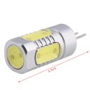 G4 5W Super Bright LED Spot Bulb COB 250LM 2800-3200K Warm White DC12V