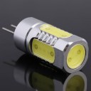 G4 5W Super Bright LED Spot Bulb COB 250LM 2800-3200K Warm White DC12V