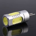 G4 5W Super Bright LED Spot Bulb COB 250LM 2800-3200K Warm White DC12V