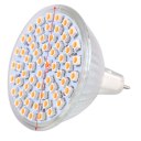 3528 SMD 60 LED MR16 G5.3 LED Light Bulb Lamp Spotlight 220V 4W White/Warm White