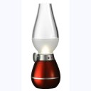 Blowing Control Table Lamp USB Rechargeable LED Kerosene Desk Lamp Retro Style