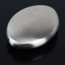 Oval Shape Stainless Steel Soap Odour Remover Kitchen Bar Hand Eliminating smell