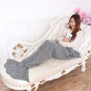 Crochet Mermaid  Handmade Sleeping Bag Blanket knitted Mermaid Tail Blanket 