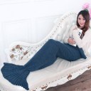 Crochet Mermaid  Handmade Sleeping Bag Blanket knitted Mermaid Tail Blanket 