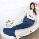 Crochet Mermaid  Handmade Sleeping Bag Blanket knitted Mermaid Tail Blanket 