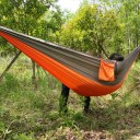 Portable Double Outdoor Hammock Travel Camping Swing Bed Parachute Cloth