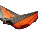 Portable Double Outdoor Hammock Travel Camping Swing Bed Parachute Cloth