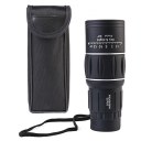 Portable Dual Handheld 16x52 Single Tube Telescope Optical Zoom Tourism Black